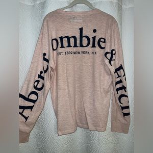 Abercrombie & Fitch Logo Long Sleeve